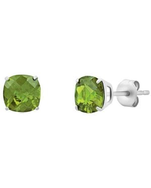 MaxColor 1.80 Ct. Tw. Peridot Studs - Green