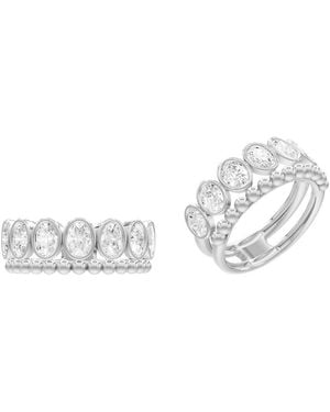 Lab Grown Diamonds 14K 1.47 Ct. Tw. Lab-Grown Diamond Ring - Metallic