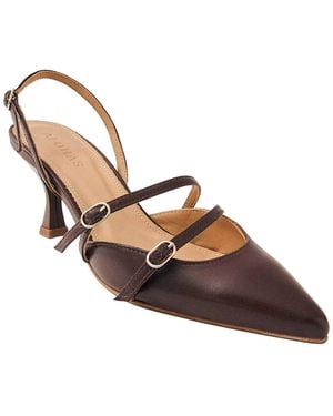 Alohas Joelle Lambskin Pump - Brown