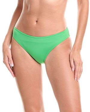 Kate Spade High-Cut Bikini Bottom - Green