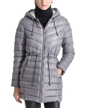 Dkny winter jacket womens hot sale