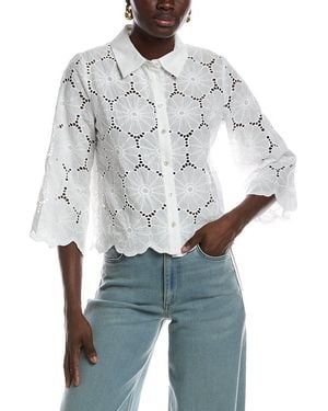 Vince Camuto Collared Shirt - Gray