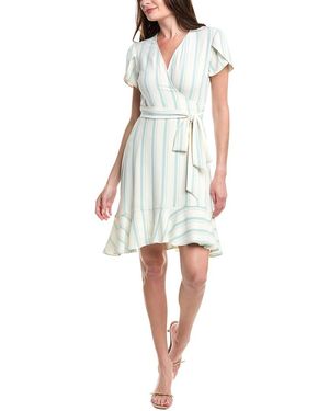 Cabi Boardwalk Wrap Dress - White