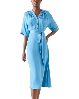 LK Bennett Amber Dress - Blue