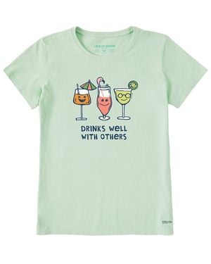 Life Is Good. Crusher Lite T-Shirt - Green