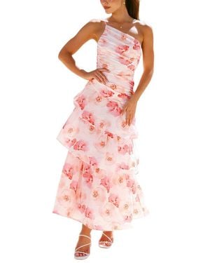 LEON GORI Maxi Dress - Pink