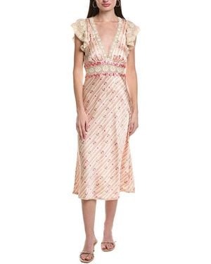 Free People Bali Belle Midi Dress - Pink