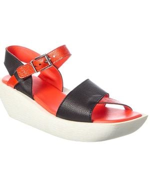 Arche Gimsao Leather Sandal - Red