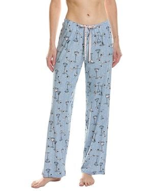 Hue A Martini Moment Long Pyjama Pant - Blue