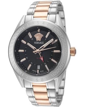 Versace V-Code Watch - Gray