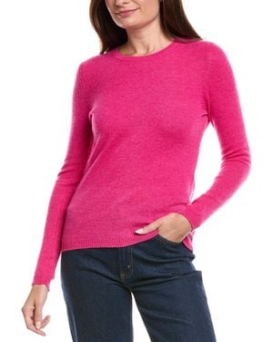 Forte Crewneck Cashmere Sweater - Red