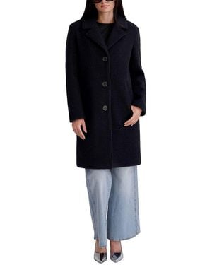 Kenneth Cole Long Jacket - Blue