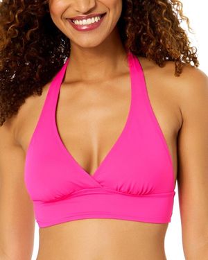 Anne Cole Marilyn Halter Bra - Pink