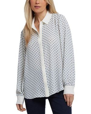 NYDJ Taylor Blouse - Gray
