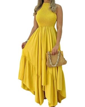 Esea Maxi Dress - Yellow