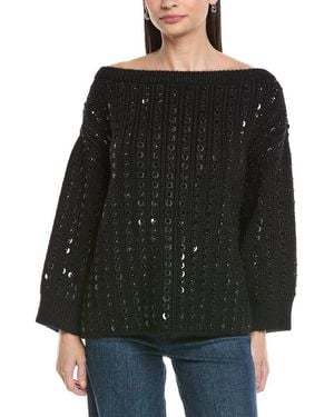 Valentino Mohair & Wool-Blend Jumper - Black