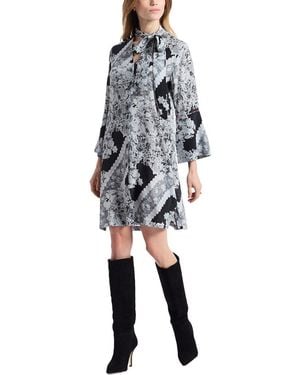 Robert Graham Silk-Blend Brenna Woven Dress - Multicolour