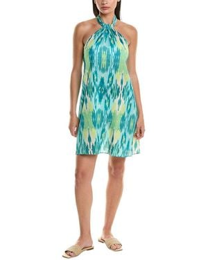 Natori Ibiza Halter Dress - Blue