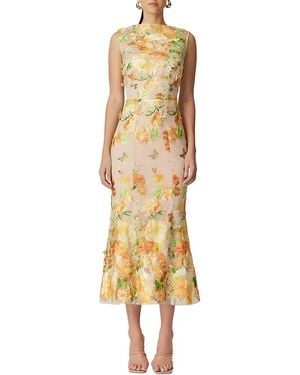 MIRA RICHI Midi Dress - Metallic