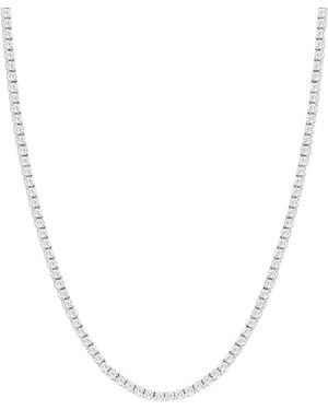 Forever Creations Signature Forever Creations 14K 6.00 Ct. Tw. Lab Grown Diamond Tennis Necklace - White