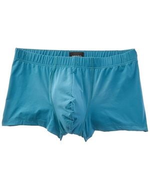 Hanro Micro Touch Boxer Brief - Blue