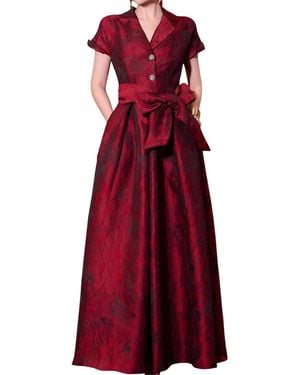 Vincent Maxi Dress - Red