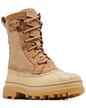 Sorel Caribou Royal Waterproof Canvas Boot - Brown