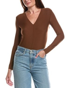 Commando Commando Butter V-Neck Bodysuit - Blue