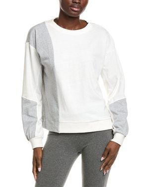 Grey State Sweatshirt - White