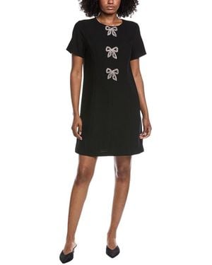 Cece A-Line Shift Dress - Black