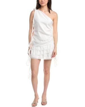 IPPONELLI Sleeveless Mini Dress - White