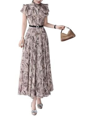 Olivia Taylor Midi Dress - White