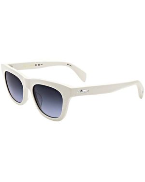 Rag & Bone Rnb1086 52Mm Sunglasses - Blue