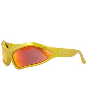 Balenciaga 77Mm Sunglasses - Yellow