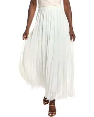 Kobi Halperin Ryle Plisse Midi Skirt - White