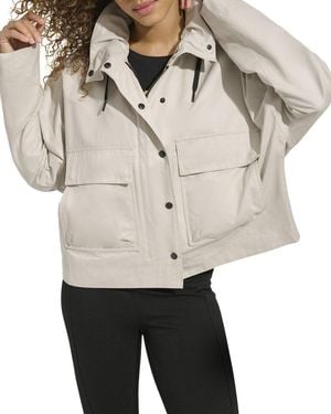 KARL LAGERFELD Short A Line Jacket - Natural