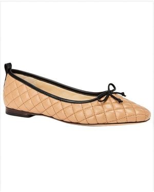 J.McLaughlin Anastasia Leather Ballet Flat - White