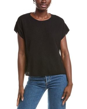 Eileen Fisher Linen-Blend Top - Black