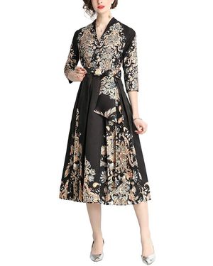 DZA Midi Dress - Black