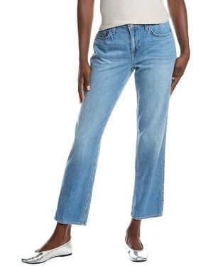 L'Agence Nevia Caster Low-Rise Slouch Straight Jean - Blue