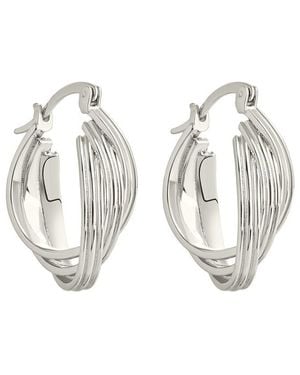 Sterling Forever Emery Earrings - White
