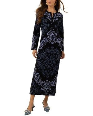 Hale Bob Carolina Maxi Dress - Black