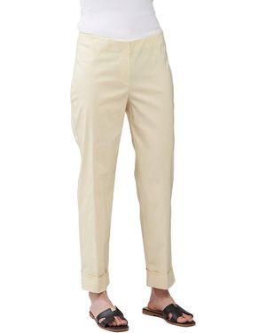 INSIGHT NEW YORK Solid Techno Skinny Pant - Natural