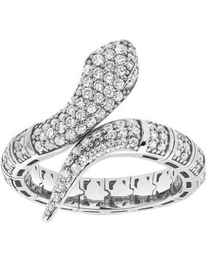 The Reserve 14k 1.00 Ct. Tw. Lab-grown Diamond Snake Band Ring - White
