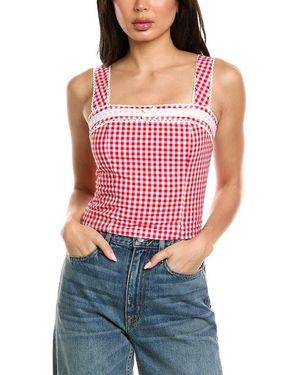 Avantlook Check Top - Red
