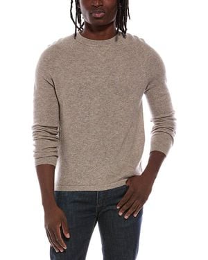 Autumn Cashmere Thermal 100% Cashmere Crewneck Jumper - Grey