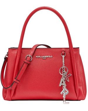 KARL LAGERFELD Karl Laggerfeld Nouvelle Crossbody - Red