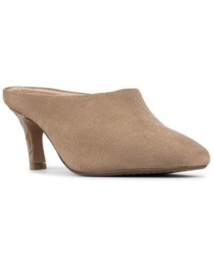 Donald J Pliner Braelynn Suede Mule - White