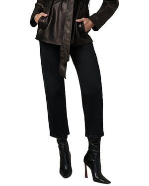 Joe's Jeans Jeans The Margot Cropped Straight Jean - Black