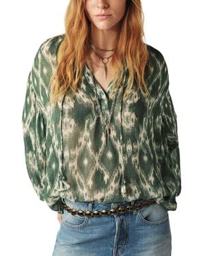 Ba&sh Menaelle Blouse - Green